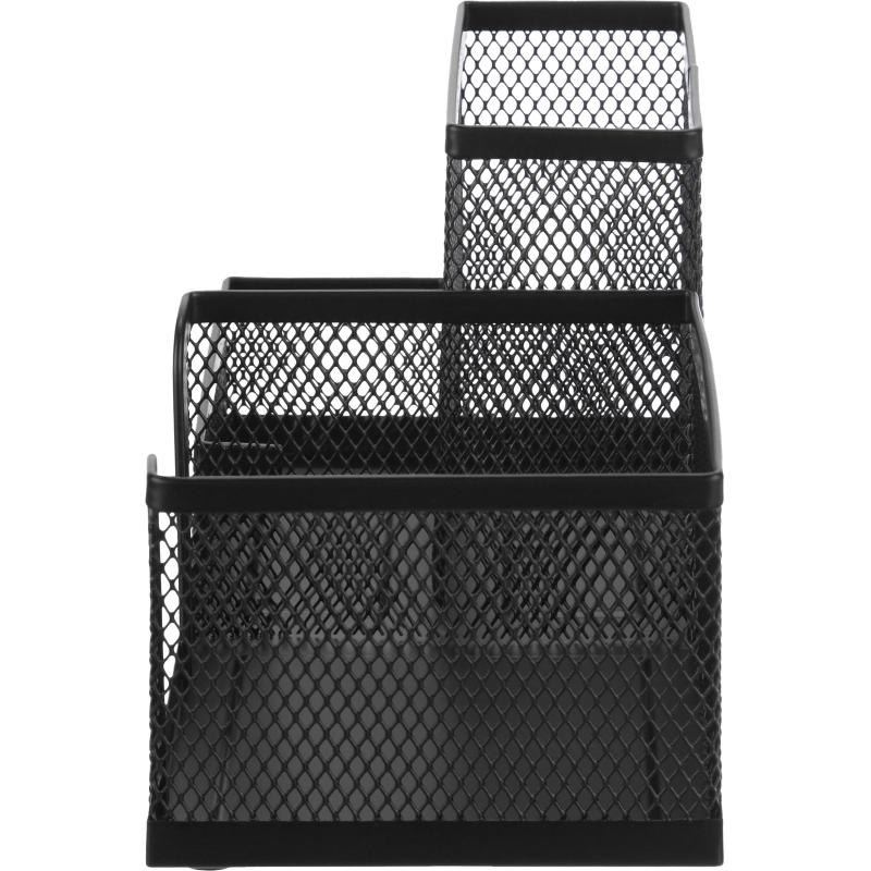 Подставка-органайзер для канц принадлежностей Attache черная 185x93x102мм