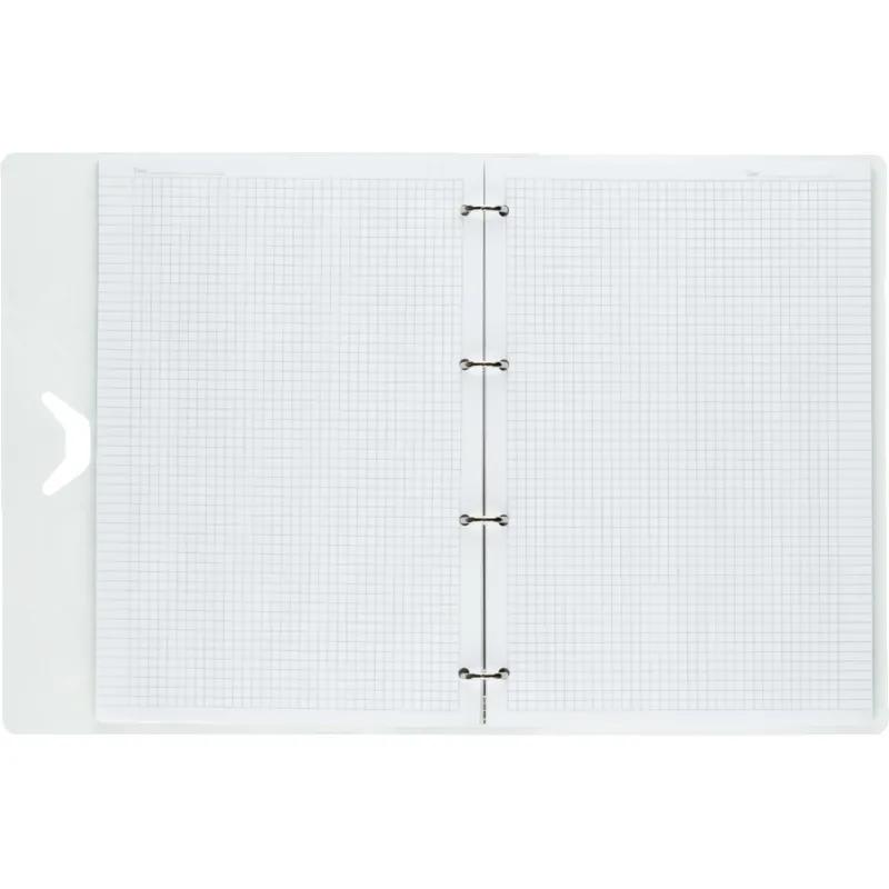 Бизнес-тетрадь А4,120л кольц/смен.бл,кл.Attache Selection Fluid Бирюзовый