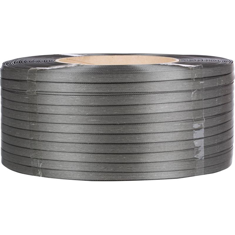 Стреппинг лента Полипропиленовая 15мм х 0,8 (1400 м.) Серая