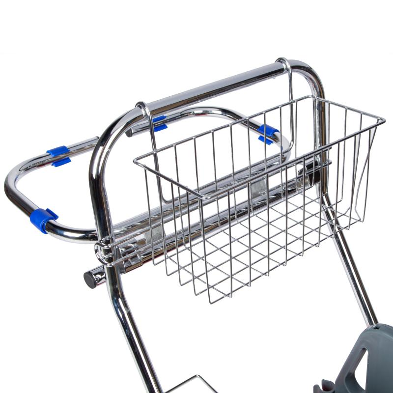 Тележка уборочная с отж. прессом Luscan Prof 2х17л 118,5x40x100,5см