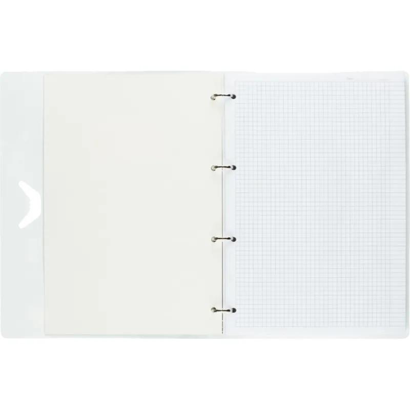 Бизнес-тетрадь А4,120л кольц/смен.бл,кл.Attache Selection Fluid Бирюзовый