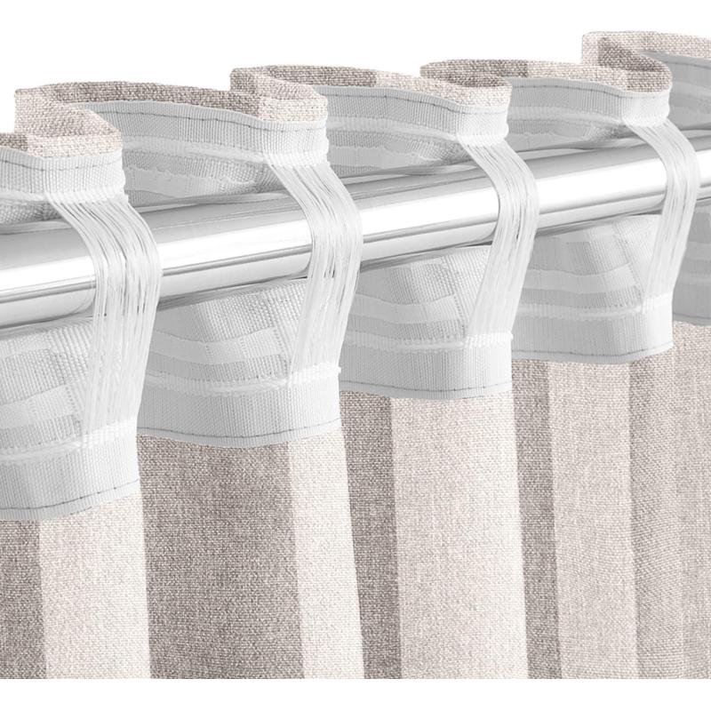 Штора Волшебная Ночь, Рогожка 165х270 см Зебра-экрю 797942