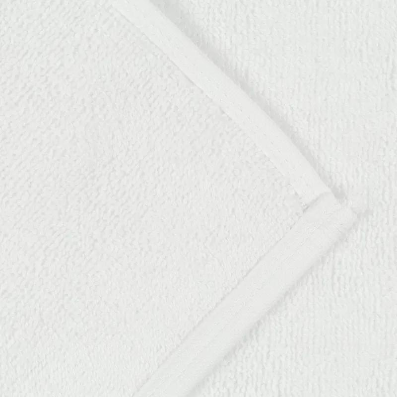 Полотенце Luscan махровое 70х130, 500 гр/м2, Oтель белый, Турция, 5 шт/уп