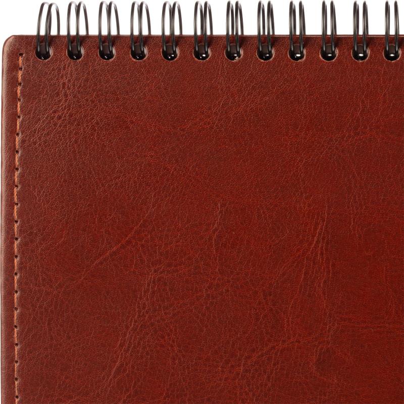 Планинг датированный 2026, коричн, 303х150 мм, 120стр, Agenda