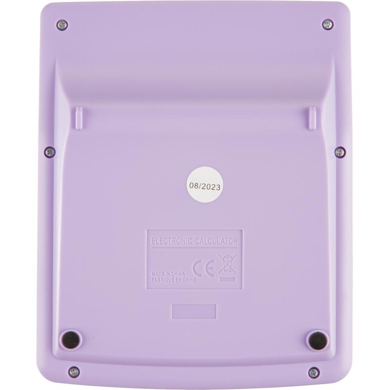 Калькулятор настольный КОМП Attache, AС-223P,8р,дв. пит, фиолет,134x107x34