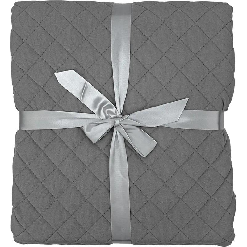 Покрывало 220х240 Теодора темно-серый,157632