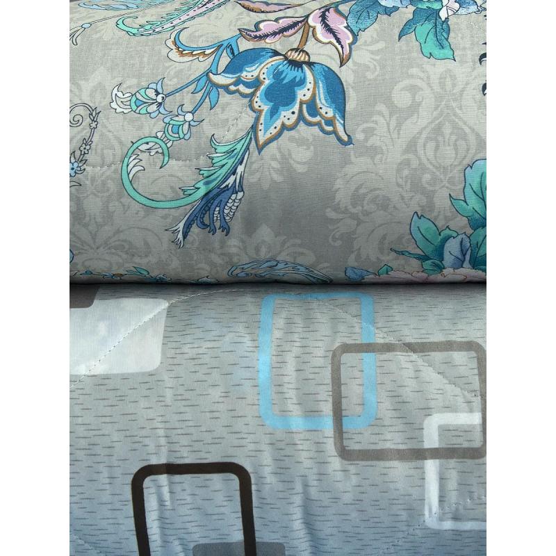 Набор спальный Летний 1,5сп (одеяло, 2 нав.-70х70, простынь- ПЭ 100%), микс