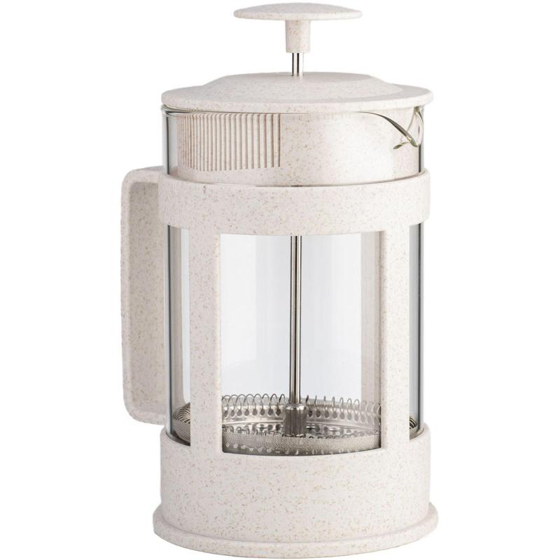 Френч-пресс  стальной фильтр 18/10, боросил. Стекло LR06-50-600