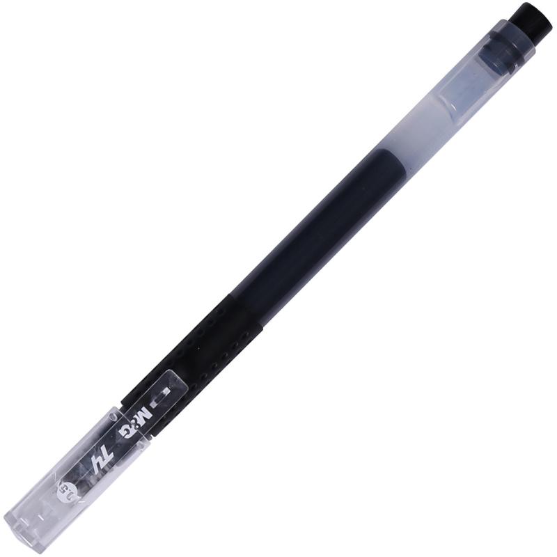 Ручка гелевая неавтомат. M&G T4, с манжет,д.ш. 0,5 мм,черная AGPV3441