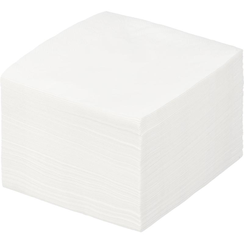 Салфетки бумажные Luscan 3 сл 33х33см белые 200 шт/уп