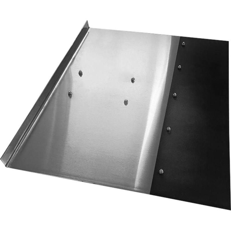 Лопата для уборки снега 'Подруга дворника' 50х40 см ковш алюмин без черенка