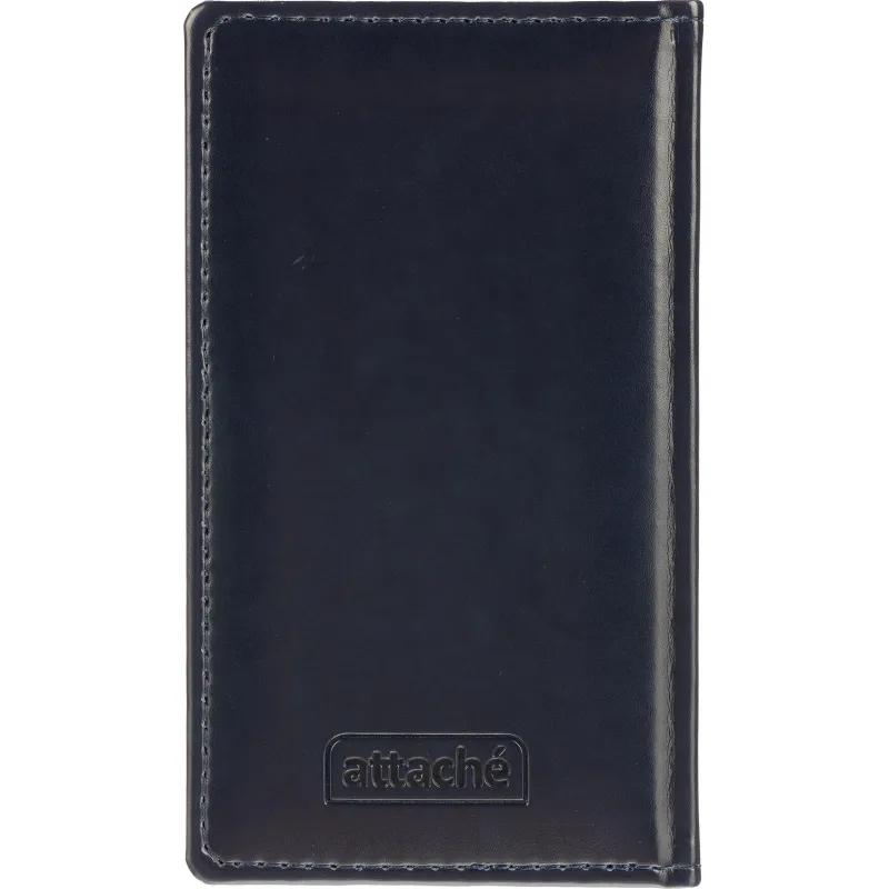 Еженедельник датированный 2026 АТТАСНЕ 64л, 90х160мм, карм.верт, Каньон син