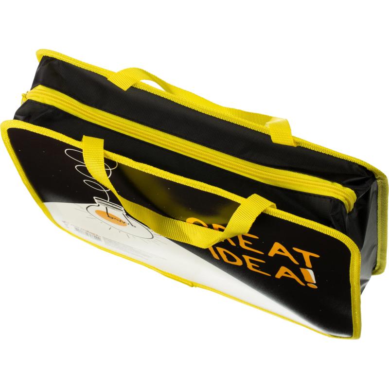 Папка детская  А4 пластиковая, с ручками ПМ-А4-26, КЛАССНАЯ ИДЕЯ 2025