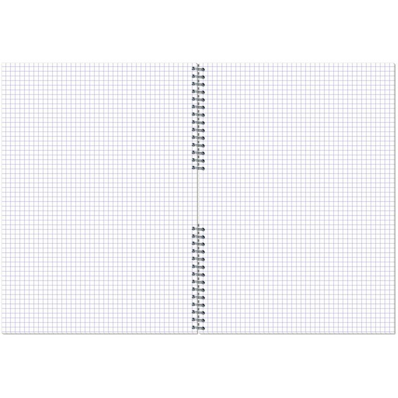 Тетрадь общая 48л,клет,А4,спир,обл.карт,Графо