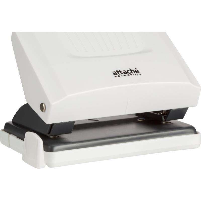 Дырокол до 20 листов, цвет белый