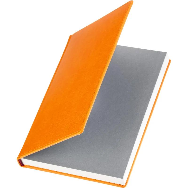 Ежедневник датированный 2026 А5+ VELVET оранжевый 3-123/06