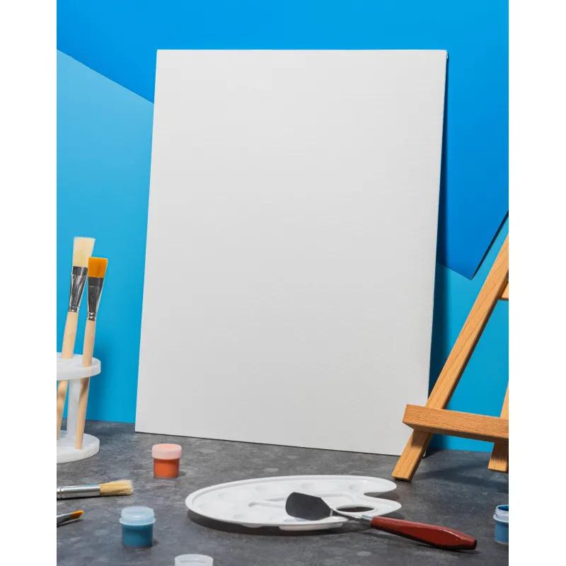 Холст на картоне Комус Арт Студия 35х45см,100% хлопок,мелкое зерно,280г/м2