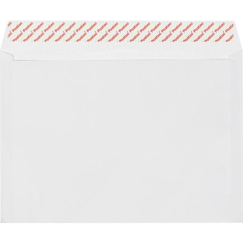 Конверт белый С4 стрип 229х324 100г без внут.зап. КОМУС 500шт/ уп
