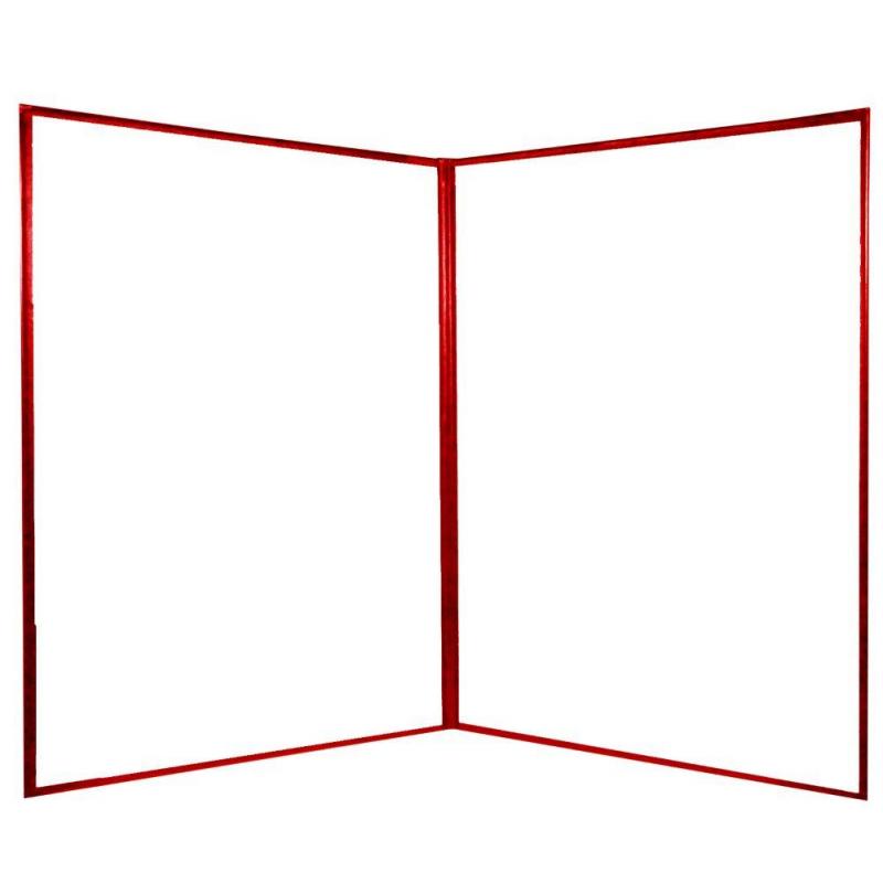 Папка адресная А4 Attache Economy с тиснеными уголками бумвинил красная