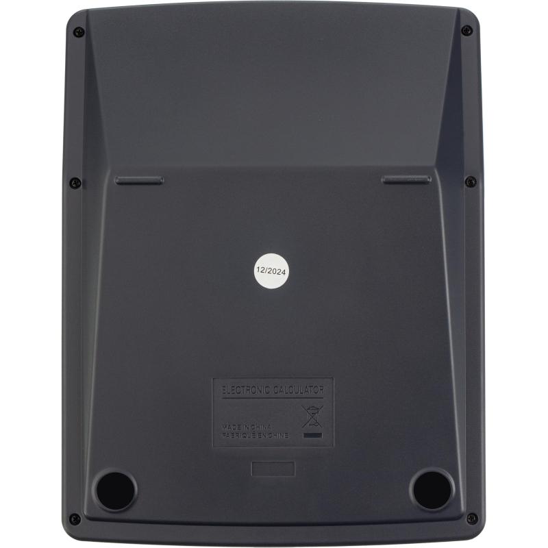 Калькулятор настольный ПОЛНОРАЗМЕРНЫЙ Комус AF-450B,12р,дв.пит,чрн