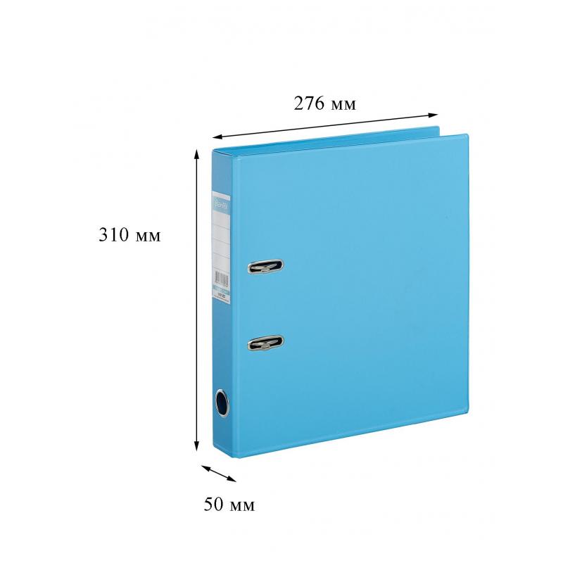 Папка-регистратор Strong Line 50мм,небесн-голуб,ПБП2,карм.кор
