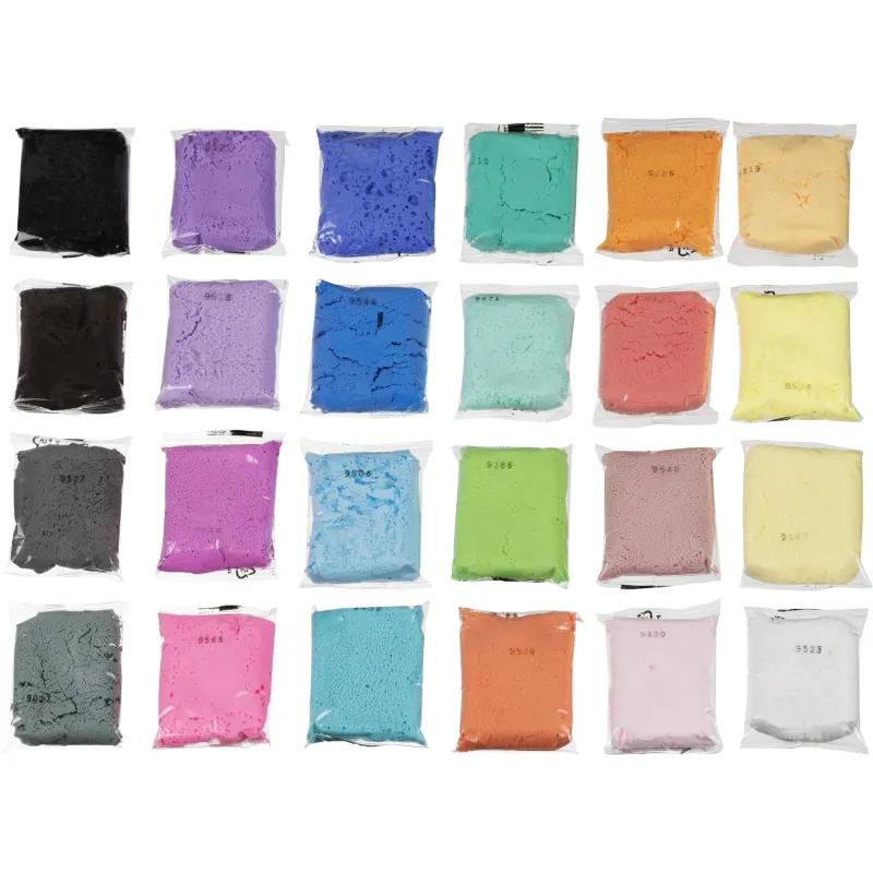 Воздушный пластилин Genio Kids Легкий пластилин 24 цвета TA1726