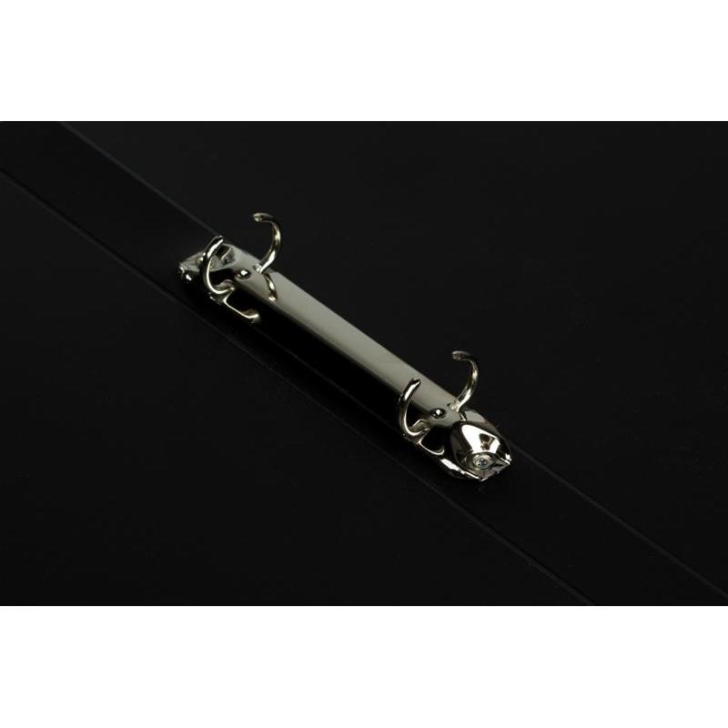 Папка на 2-х кольцах Комус,25 мм, т.-синяя, с карманом СD/визитки