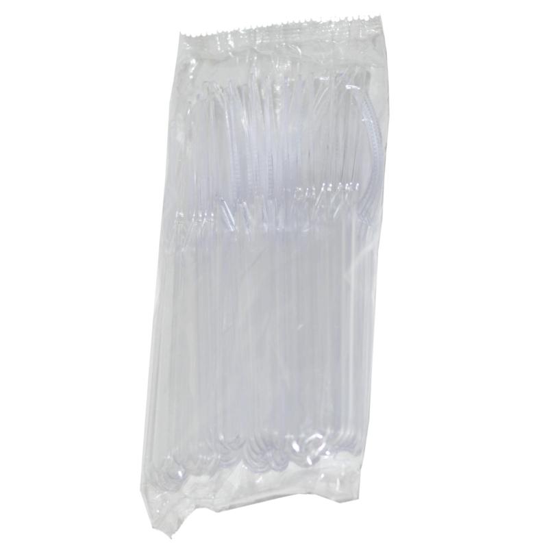 Нож одноразовый прозрачный, 18 см, ПС 2000шт./кор