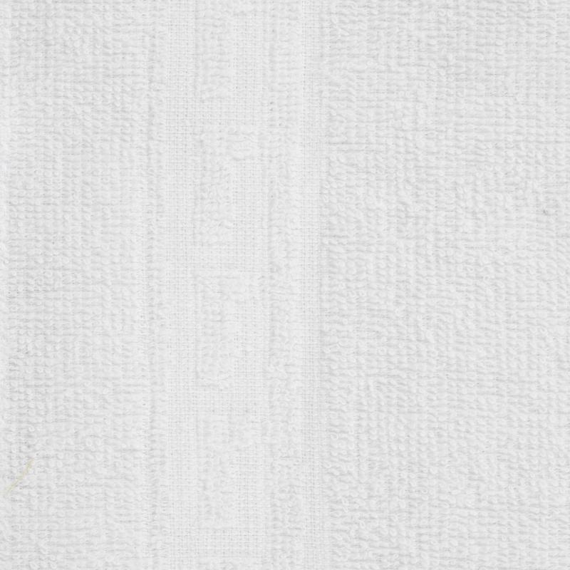 Набор полотенец махровых Luscan/бордюр 380г/м2, 30х50 белый, 10 шт/уп