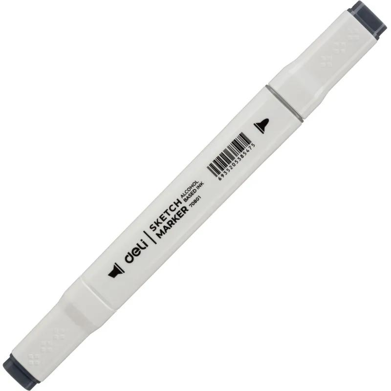 Набор маркеров для скетчинга Deli E70801-24 24цв/наб. двухстор