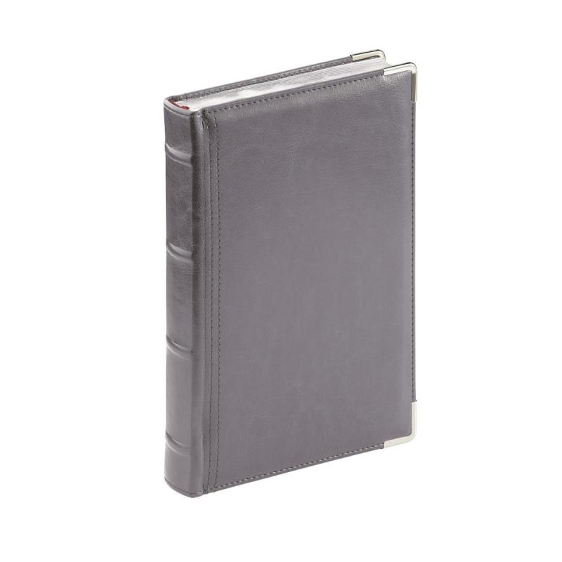 Ежедневник полудатированный А5+ п/дат. boss (серый) 3-404/273