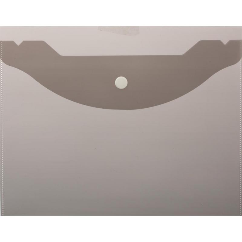 Папка-конверт на кнопке А5,190x240мм,Attache, 180мкм, 10шт.уп , ассорти