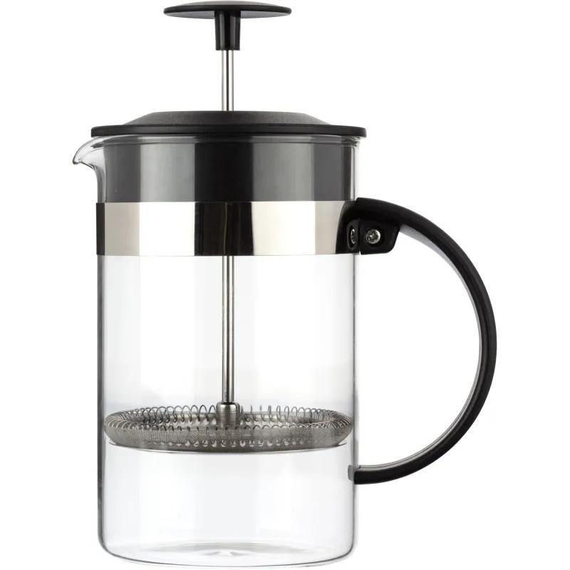 Френч-пресс 800мл Анксери боросил.стекло, пластик ручка, нерж. сталь (B05)