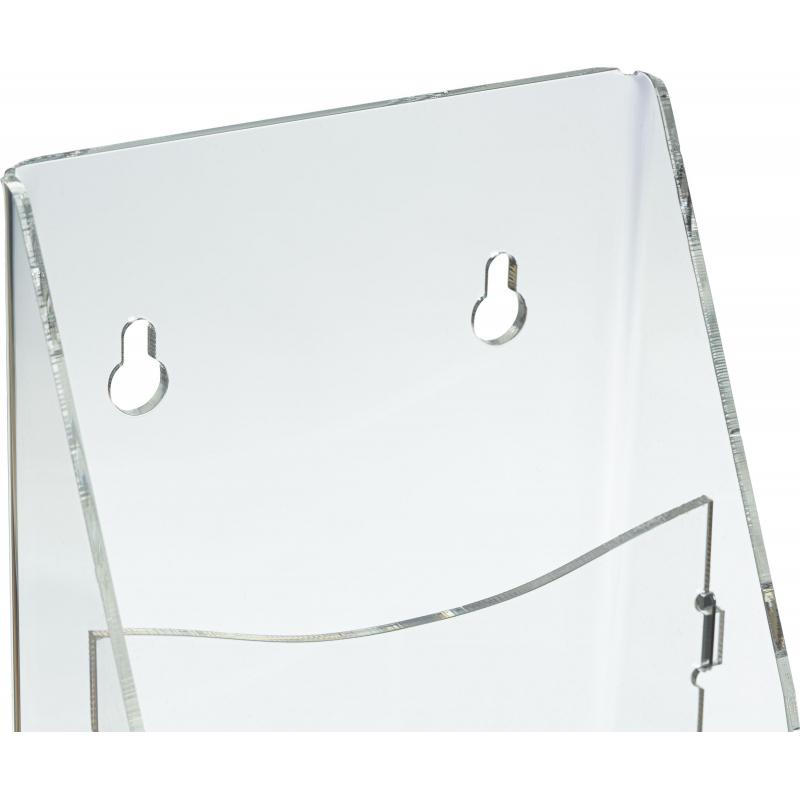 Подставка настольная /настенная Комус 1/3 А4 2отделения акрил