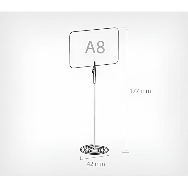Набор держателей ценников, формат А8 (5держ.+5таблич.+1маркет)
