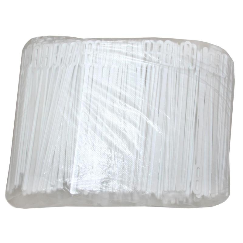 Размешиватель одноразовый 160мм,белый, КОМУС ПП 1000 шт/уп