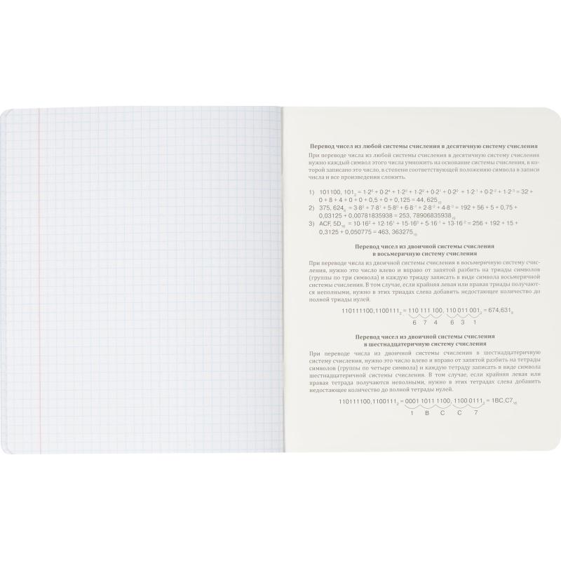 Тетрадь предметная Комус Класс Искусство, 48 л., А5, клетка, ИНФОРМАТИКА