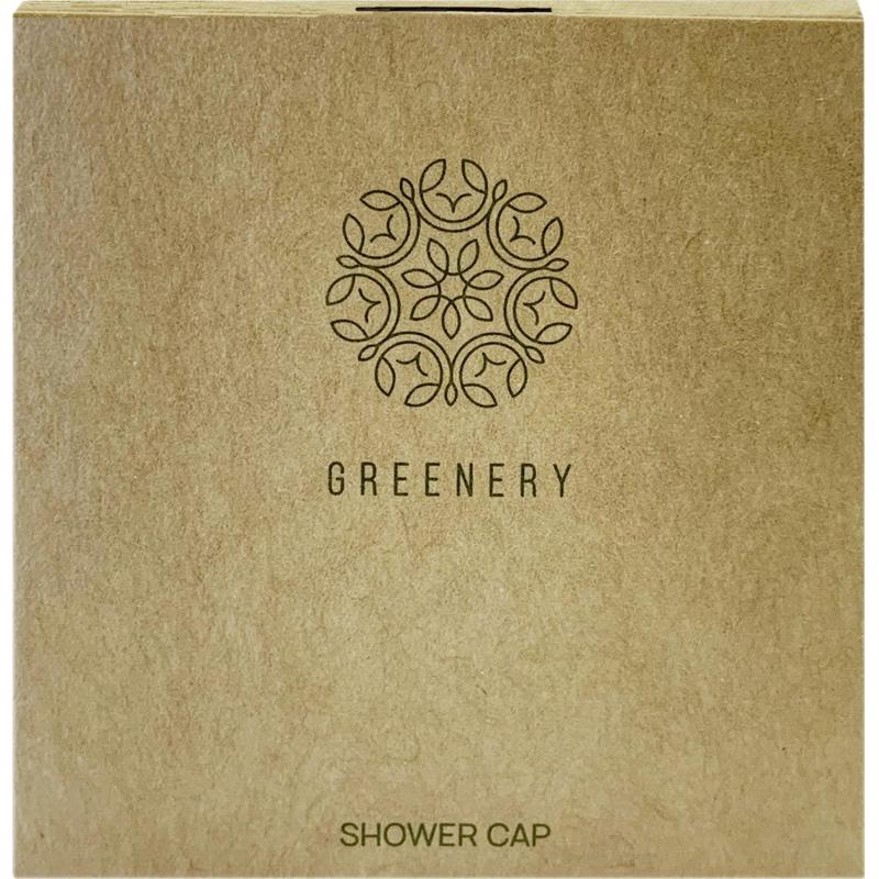 Шапочка для душа GREENERY ,картон,250шт