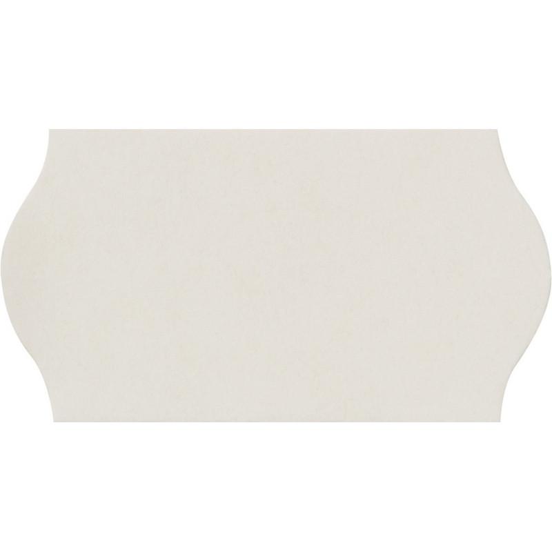 Этикет-лента Эконом 22х12 белая волна 1000шт/рул 10рул/уп