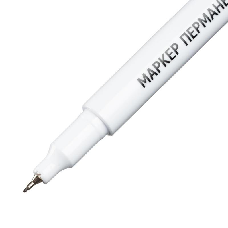 Маркер перманентный ATTACHE чёрный 0,5 мм