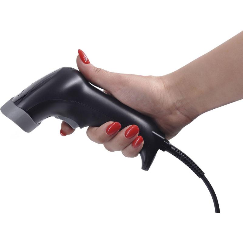 Сканер штрих-кода Сканер MERTECH 1300 P2D USB,RS232 black, 2m cable