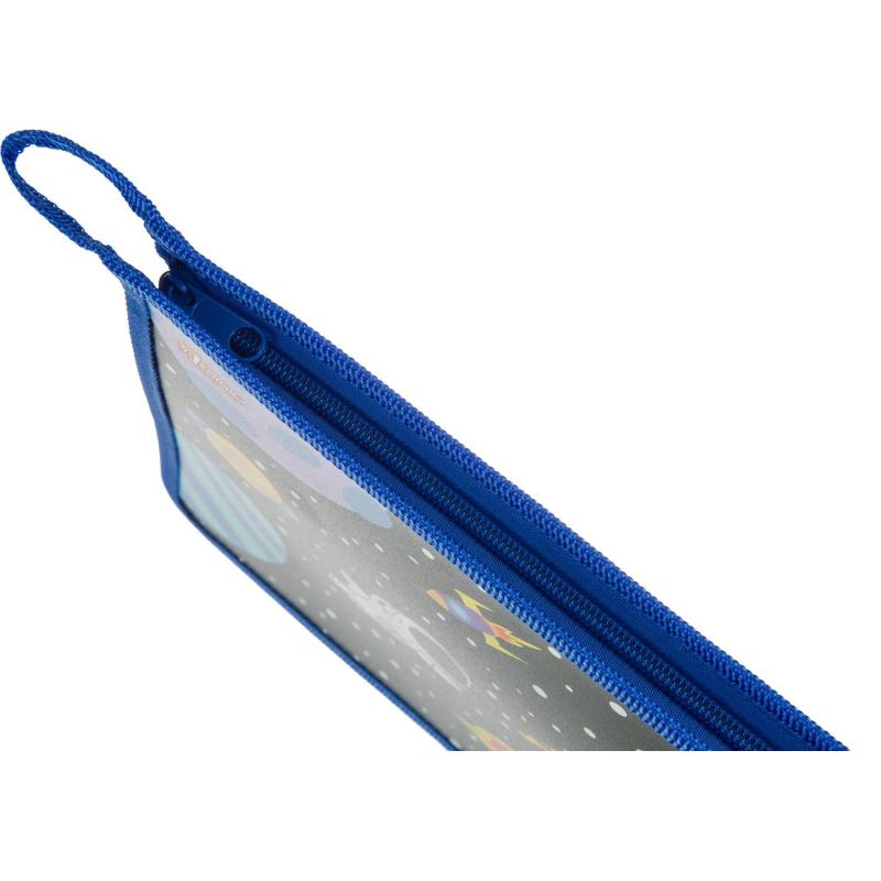 Папка для тетрадей  Space time, А5, молния,  пластик, ПТ-713