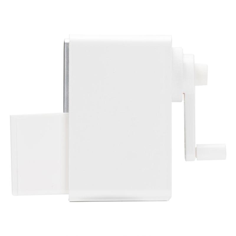 Точилка для карандашей механическая Deli 71160 1 отверстие пластик, белый