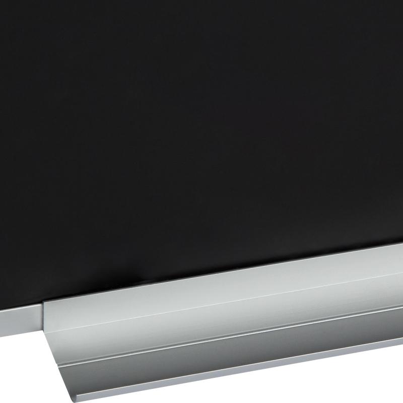 Доска магнитно-меловая 100х150см Attache черная в алюмин. профиле