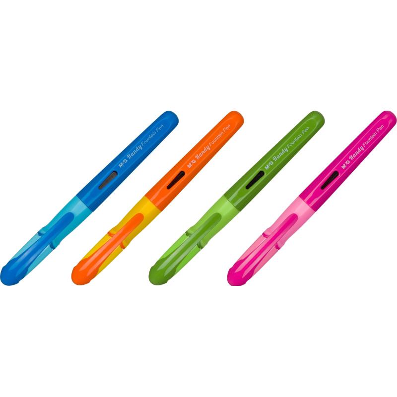 Ручка перьевая M&G c резиновой манжет, без картр, в ассAFPV4372004278C