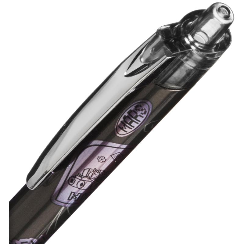 Ручка гелевая автомат M&G Hello Mars, д.ш. 0,5 мм, синяя, манж., ассорти