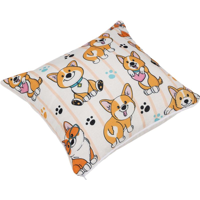 Подушка декоративная 40х40см (хлопок 60%, ПЭ 40%/новолон ПЭ), ПД40-053