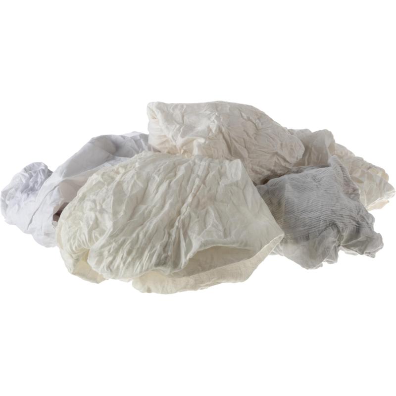 Ветошь коттон белый Выбор Есть, 10кг