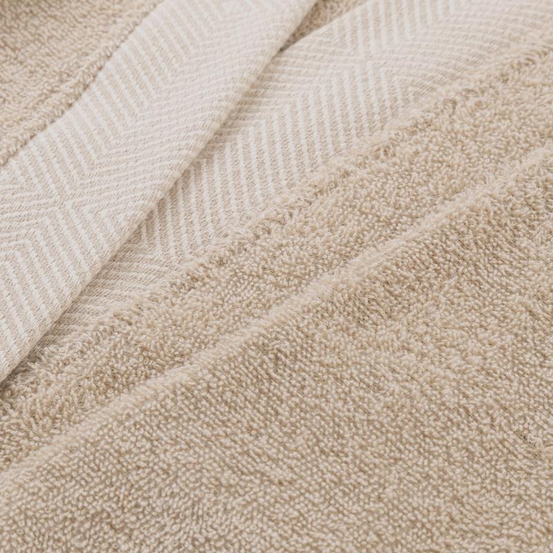 Халат Махровый Мужской  DELRAY Кимоно бежевый, XXL,300 гр/м2