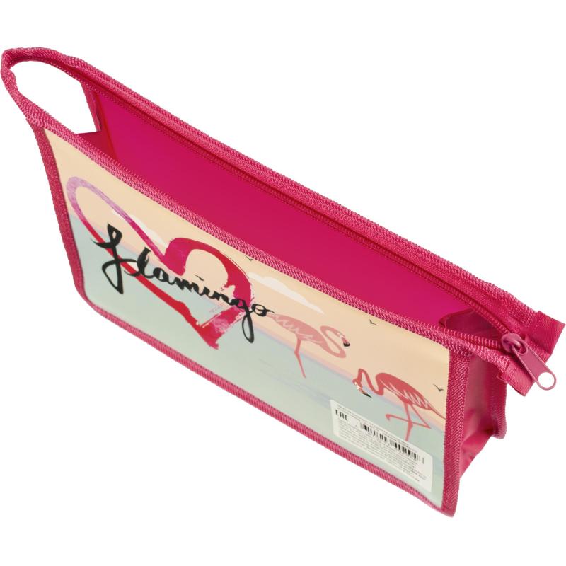 Папка для тетрадей А5 пластиковая, печать на картоне,молния сверху ПМ-А5-29